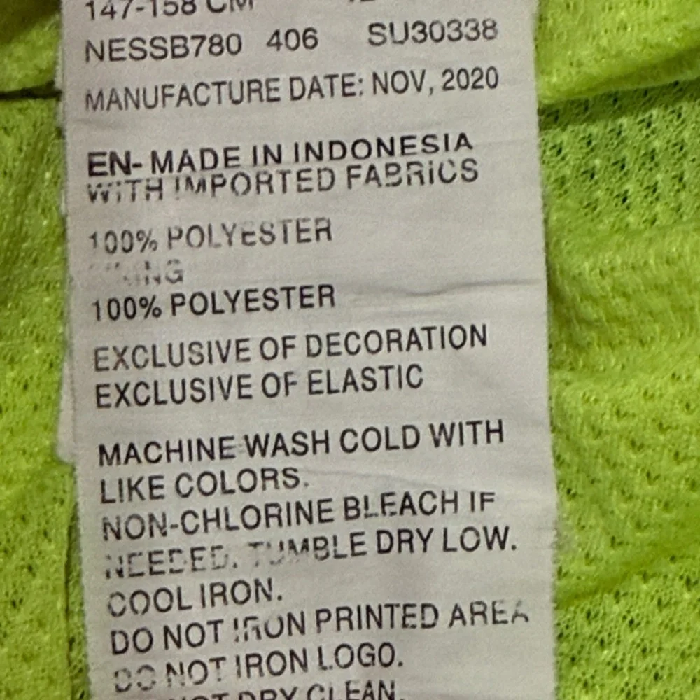 Nike Kids Blue Swim Trunks Size L